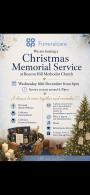 A Christmas Memorial Service at Beacon Hill Methodist Church A Christmas Memorial Service at Beacon Hill Methodist Church